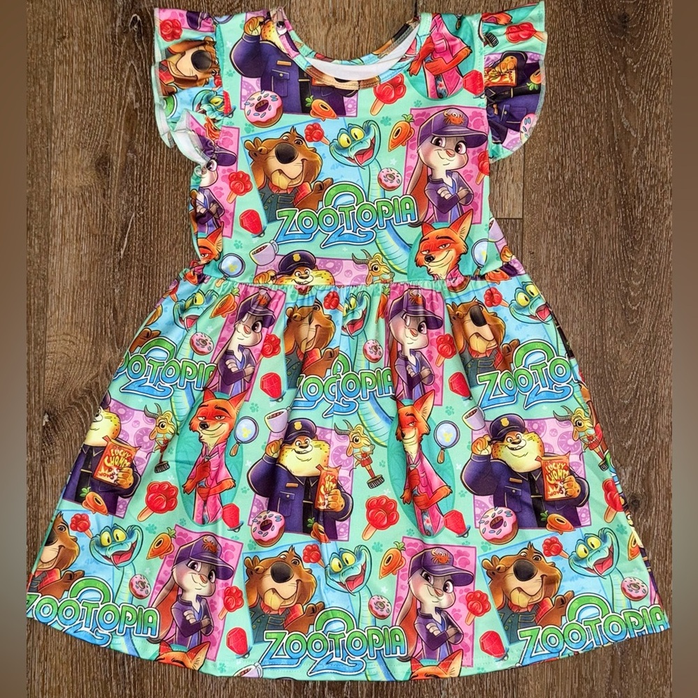 Zootopia 2 themed dress